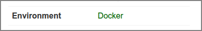 Admin Web App: Dashboard - Environment
